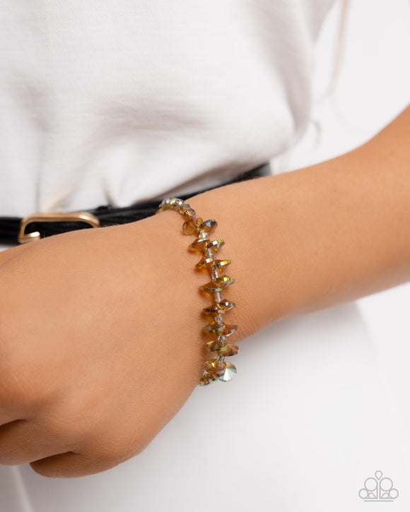 Flickering Facade - Multi Bracelet - Paparazzi Accessories