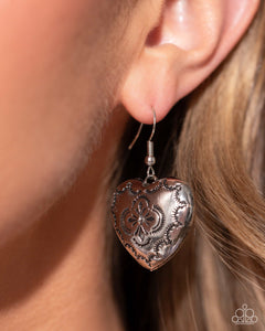 Engraved Excitement - Silver Earrings - Paparazzi Accessories