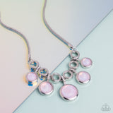 Reflective Rhapsody - Pink Necklace - Paparazzi Accessories