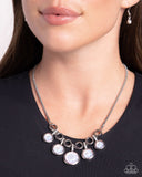 Reflective Rhapsody - Silver Necklace - Paparazzi Accessories