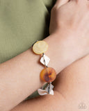 Reflective Ratio - Brown Bracelet - Paparazzi Accessories