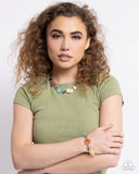 Reflective Ratio - Brown Bracelet - Paparazzi Accessories