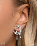 Fantastical Fashion - Blue Clip-On Earrings - Paparazzi Accessories