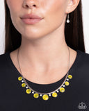 Meticulous Majesty - Yellow Necklace - Paparazzi Accessories