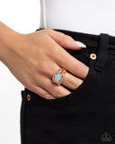 Earthy Embellishment - Copper Ring - Paparazzi Accessories
