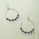 Wistful Waltz - Black Earrings - Paparazzi Accessories