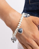 Heart-struck Haven - Silver Bracelet - Paparazzi Accessories