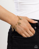 First-Time Mom - Gold Bracelet - Paparazzi Accessories