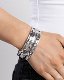 Embellished Empire - Silver Bracelet - Paparazzi Accessories