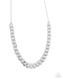 linked-lady-white-necklace-paparazzi-accessories