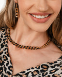 Painted Problem - Black Necklace - Paparazzi Accessories