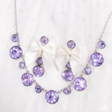 Genteel Gallery - Purple Necklace - Paparazzi Accessories