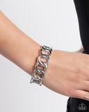 Forged in Fame - Silver Bracelet - Paparazzi Accessories