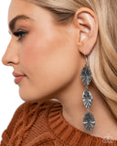 Rustic Range - Silver Earrings - Paparazzi Accessories