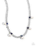 pearl-pedestal-blue-necklace-paparazzi-accessories
