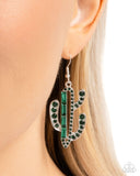 Cactus Confidence - Green Earrings - Paparazzi Accessories