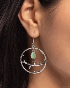 Picturesque Scene - Green Earrings - Paparazzi Accessories