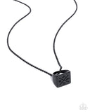 city-chase-black-mens necklace-paparazzi-accessories