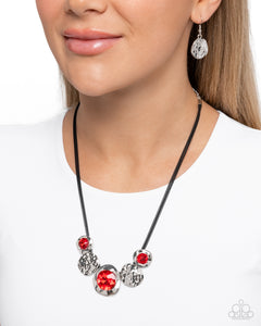 All I Want Is New - Red Necklace - Paparazzi Accessories