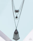 Faithful Filigree - Silver Necklace - Paparazzi Accessories