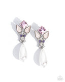 pearly-promenade-multi-post earrings-paparazzi-accessories