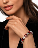 Tonight Only! - Red Bracelet - Paparazzi Accessories