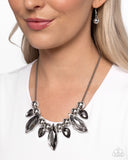 Unrivaled Edge - Silver Necklace - Paparazzi Accessories