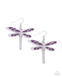 dragonfly-descent-purple-earrings-paparazzi-accessories