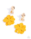 malibu-moderato-gold-post earrings-paparazzi-accessories
