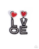 visible-valentines-black-post earrings-paparazzi-accessories