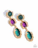 emotional-elegance-green-post earrings-paparazzi-accessories