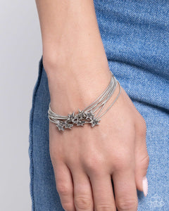 Guest Star - Silver Bracelet - Paparazzi Accessories