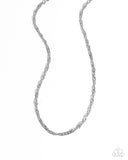 chain-confrontation-silver-mens necklace-paparazzi-accessories