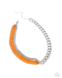 tinted-tension-orange-necklace-paparazzi-accessories