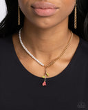 Belles Radiance - Pink Necklace - Paparazzi Accessories