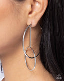 Dreaming of Hoops - Silver Earrings - Paparazzi Accessories