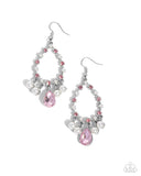 baroness-behavior-pink-earrings-paparazzi-accessories