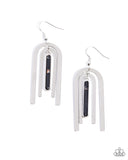 coarse-conversation-black-earrings-paparazzi-accessories