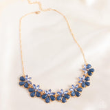 Consistent Chic - Blue Necklace - Paparazzi Accessories