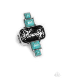 howdy-holiday-blue-ring-paparazzi-accessories