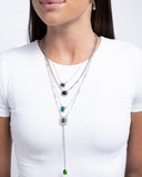 Dazzle and Stretch - Multi Necklace - Paparazzi Accessories