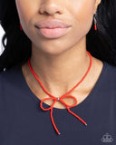 High-Class Hype - Red Necklace - Paparazzi Accessories