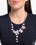 Vibrant Valley - Pink Necklace - Paparazzi Accessories