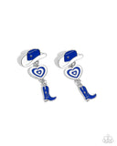 swing-dance-delight-blue-post earrings-paparazzi-accessories