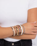 Smoldering Stack - Multi Bracelet - Paparazzi Accessories