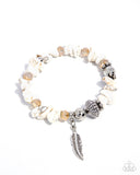 earthy-earning-white-bracelet-paparazzi-accessories