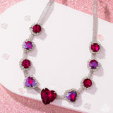 Valentines Vibe - Pink Necklace - Paparazzi Accessories