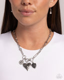 Greater Love - White Necklace - Paparazzi Accessories