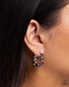 Stellar Surrender - Multi Earrings - Paparazzi Accessories