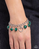 Framed Future - Green Bracelet - Paparazzi Accessories